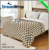 Exclusive AC Blanket Double Bed-Light Brown